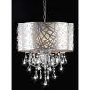 4-Light Chrome Crystal Chandeliers (Photo 6 of 15)