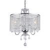 4-Light Chrome Crystal Chandeliers (Photo 11 of 15)