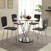 Chrome Contemporary Square Casual Dining Tables (Photo 12 of 25)