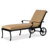 Outdoor Cast Aluminum Chaise Lounge Chairs (Photo 9 of 15)