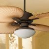 Outdoor Ceiling Fans With Palm Blades (Photo 7 of 15)