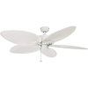 Outdoor Ceiling Fans With Leaf Blades (Photo 12 of 15)
