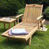 Teak Chaise Lounges (Photo 6 of 15)