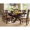 Craftsman 7 Piece Rectangular Extension Dining Sets With Arm & Uph Side Chairs (Photo 2 of 25)