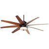 72 Predator Bronze Outdoor Ceiling Fans With Light Kit (Photo 4 of 15)