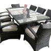 8 Seater Black Dining Tables (Photo 25 of 25)
