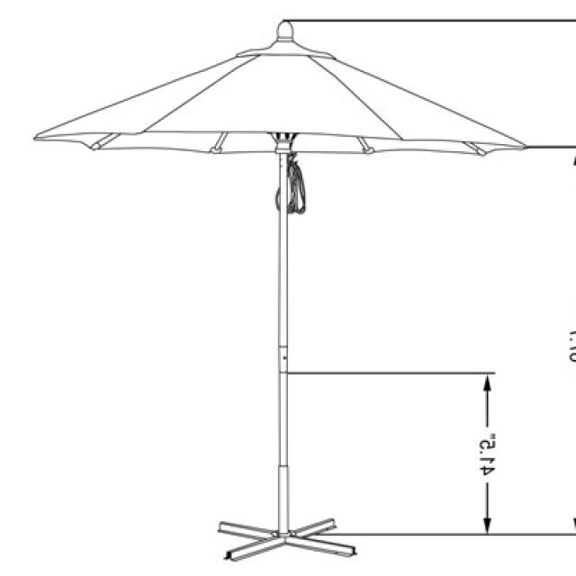 15 Ideas of Commercial Patio Umbrellas Sunbrella