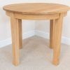 Round Oak Dining Tables And Chairs (Photo 21 of 25)