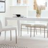 White Gloss Dining Room Furniture (Photo 23 of 25)