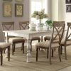 Laurent 7 Piece Rectangle Dining Sets With Wood And Host Chairs (Photo 14 of 25)
