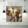 Abstract Elephant Wall Art (Photo 11 of 15)