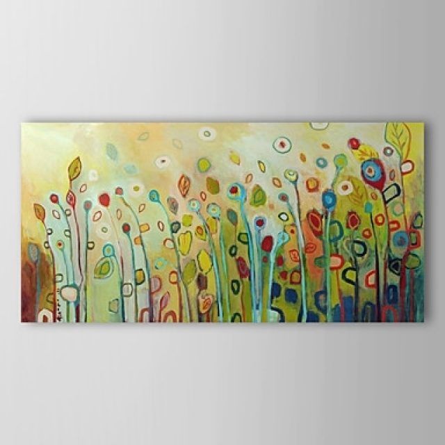 15 Inspirations Abstract Floral Wall Art