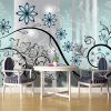 Abstract Art Wall Murals (Photo 5 of 15)