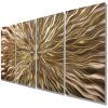 Abstract Metal Wall Art Painting (Photo 15 of 15)