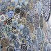 Abstract Mosaic Wall Art (Photo 5 of 15)