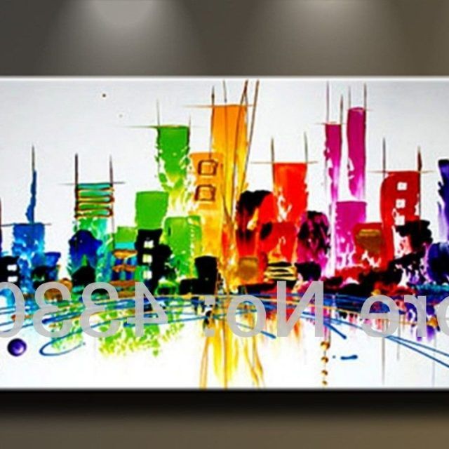 Top 15 of Abstract Oil Painting Wall Art