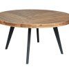 Acacia Dining Tables With Black-Legs (Photo 6 of 25)