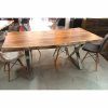 Acacia Dining Tables With Black X-Leg (Photo 4 of 25)