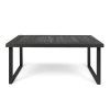 Acacia Top Dining Tables With Metal Legs (Photo 19 of 25)