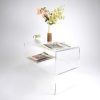 Clear Acrylic Console Tables (Photo 3 of 15)