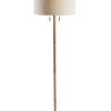 Rubberwood Standing Lamps (Photo 10 of 15)