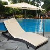 Adjustable Pool Chaise Lounge Chair Recliners (Photo 15 of 15)