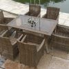Rattan Dining Tables And Chairs (Photo 24 of 25)