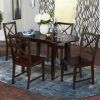 Alamo Transitional 4-Seating Double Drop Leaf Round Casual Dining Tables (Photo 26 of 26)