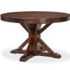 Alfresco Brown Benchwright Pedestal Extending Dining Tables (Photo 5 of 25)