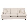 Camila Poly Blend Sectional Sofas Off-White (Photo 2 of 25)