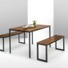 Ryker 3 Piece Dining Sets (Photo 6 of 25)