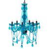 Turquoise Color Chandeliers (Photo 14 of 15)