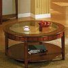 Espresso Wood And Glass Top Console Tables (Photo 11 of 15)