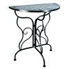 Black Round Glass-Top Console Tables (Photo 14 of 15)