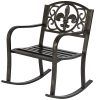 Patio Metal Rocking Chairs (Photo 2 of 15)
