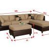 Measurements Sectional Sofas (Photo 11 of 15)
