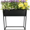Plant Stands With Flower Box (Photo 5 of 15)