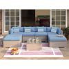 All-Weather Wicker Sectional Seating Group (Photo 2 of 15)