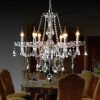 Metal Ball Candle Chandeliers (Photo 9 of 15)