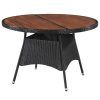 Solid Acacia Wood Dining Tables (Photo 19 of 25)