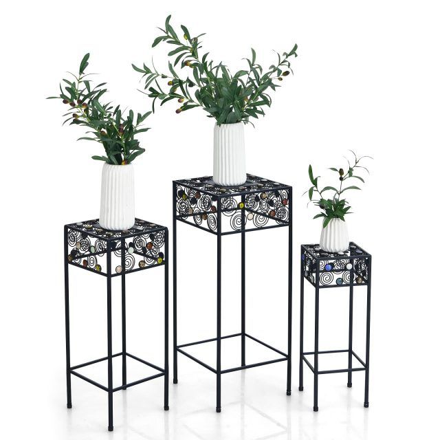 15 Best Set of 3 Plant Stands