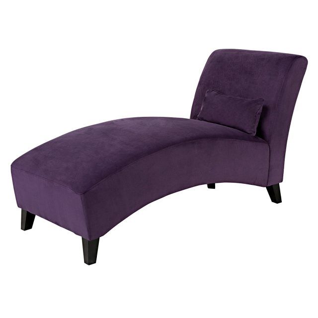 15 Ideas of Purple Chaise Lounges