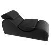 Best and Newest Amazon: Liberator Esse Chaise, Black Faux Leather: Health within Esse Chaises (Photo 5 of 43)