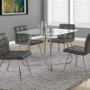 Chrome Glass Dining Tables (Photo 24 of 25)