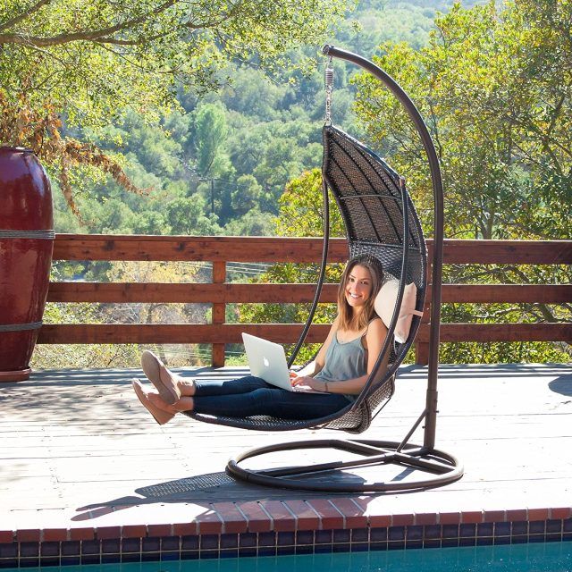 15 Collection of Chaise Lounge Swing Chairs
