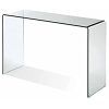 Geometric Glass Modern Console Tables (Photo 15 of 15)