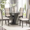 Laurent 5 Piece Round Dining Sets With Wood Chairs (Photo 6 of 25)