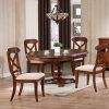 Distressed Walnut And Black Finish Wood Modern Country Dining Tables (Photo 10 of 25)