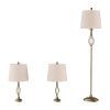 3 Piece Set Standing Lamps (Photo 3 of 15)