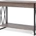15 Best Collection of Gray Driftwood and Metal Console Tables